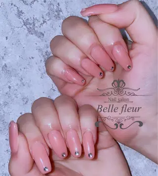 ロング ネイル Belle fleurのネイルデザイン