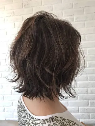 ミディアム mens.salon hackのヘアスタイル