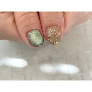 ネイル 𖡼 yumenoのネイルデザイン