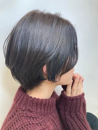 ショート カラー Yamamoto 半個室美容室zinaのヘアスタイル