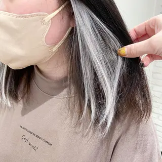 ミディアム 横浜🍒カット エクステ/RIEのヘアスタイル