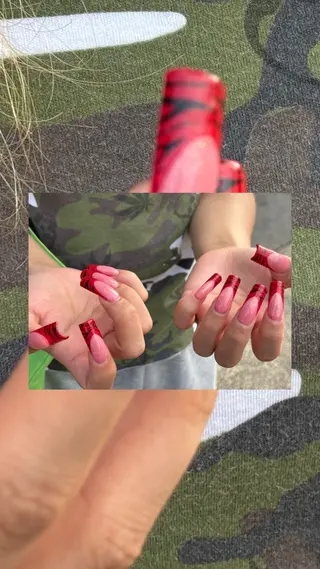 ネイル tiyu salon所属・個性派NANA ネイルのネイルデザイン