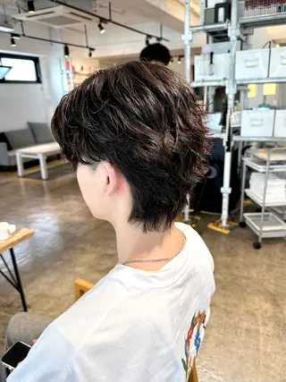 パーマ メンズ 骨格補正施術/メンズ 専門美容師/YUYAのヘアスタイル