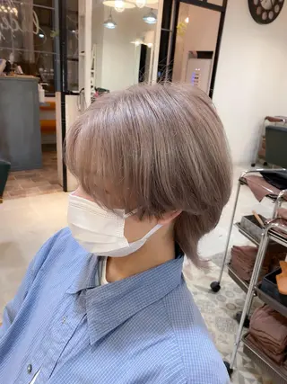 ショート カラー 🎀透明感カラー🎀 Suzuka♡のヘアスタイル