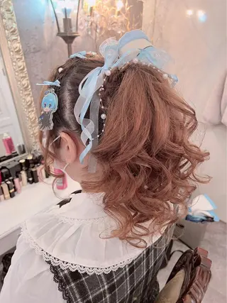 ヘアアレンジ Achieve 三ノ宮のヘアスタイル