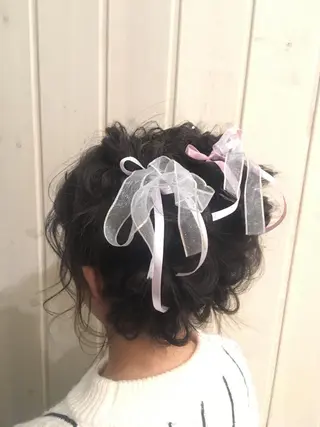 ヘアアレンジ garlandeyelash所属・新中 茉莉香の眉毛・アイブロウイメージ