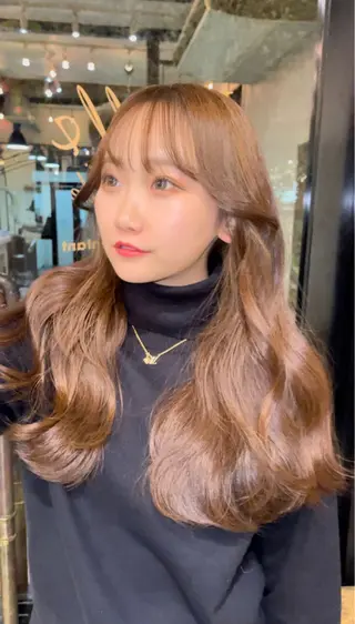 ロング カラー ダメージレス美容師 🌱水島侑理のヘアスタイル