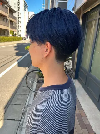 メンズ Aube Hair McQueen所属・クリハラ シュウのヘアスタイル