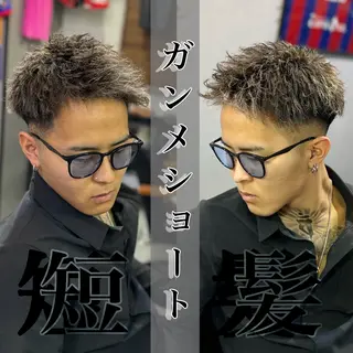 ショート カラー メンズ era2d所属・マコト/心斎橋 メンズ専門店のヘアスタイル