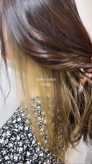 カラー 金山/レイヤー カット/Hikariのヘアスタイル