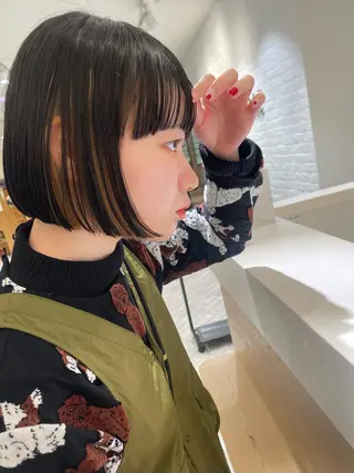 ショート カラー ショート/ボブ/ 吉祥寺/ryoのヘアスタイル