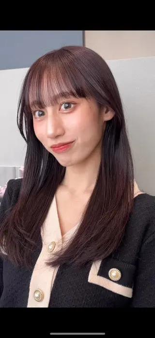 ロング カラー ktwo☆ 暗艶髪☆姫野琳のヘアスタイル