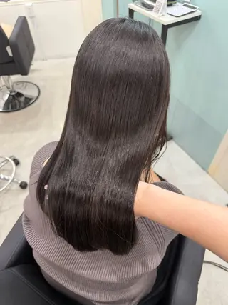 セミロング MAHO/透明感カラ ー/髪質改善🍒のヘアスタイル