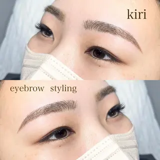 マツエク・マツパ アイブロウ Ray+beauty 住吉店 ＊ 桐山美優のマツエク・マツパデザイン