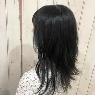 ミディアム ツヤ髪質改善 💜れいな💜のヘアスタイル