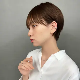 ショート LAVEL 代表 住吉　創のヘアスタイル