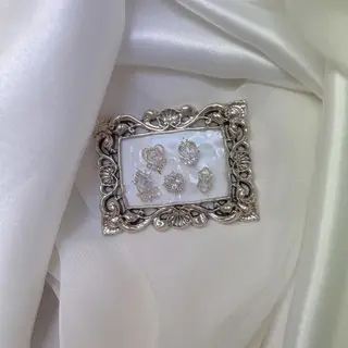 カラー ネイル 𓂃🦢Aurora Swan🌙𓂃のネイルデザイン