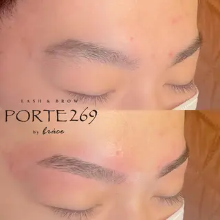 メンズ アイブロウ Lash&brow PORTE269布施店所属・brace 竹田愛海のエステ・リラクイメージ