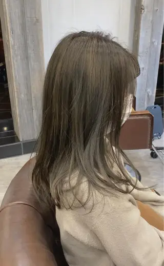 ロング カラー 🟢NEGi🟣 🫧髪質改善のヘアスタイル