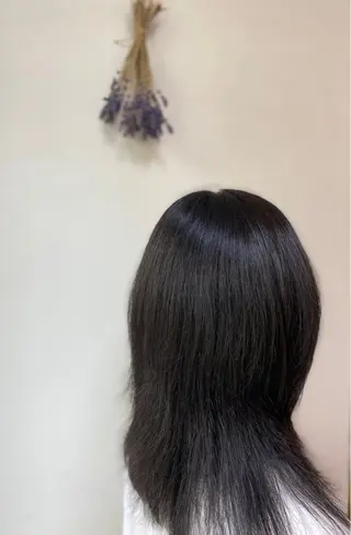 セミロング カラー CRADLE Takeuchiのヘアスタイル