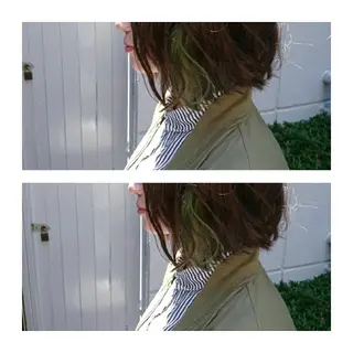 カラー 原田 祥彰のヘアスタイル