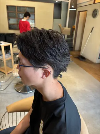 ショート メンズ 鹿児島 TSUBASAのヘアスタイル