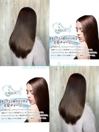 ロング ヲタク美容師 店長　上原のヘアスタイル