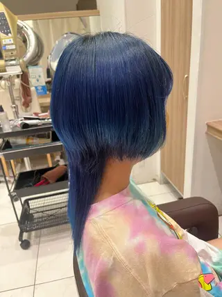 ロング カラー 🐈‍⬛SARA🎀 メンズ縮毛矯正のヘアスタイル