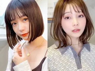 カラー [似合う小顔カット] 🪽MUNi恵比寿のヘアスタイル