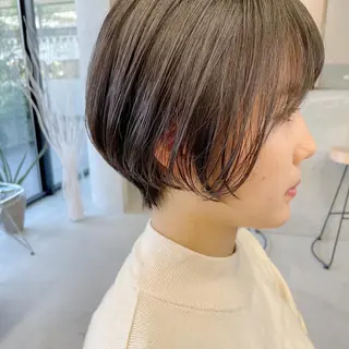 ショート マエダ リョウのヘアスタイル