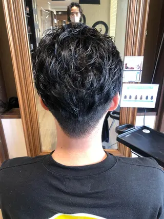 ショート パーマ メンズ メンズパーマ/ スパイキー/神田正紀のヘアスタイル