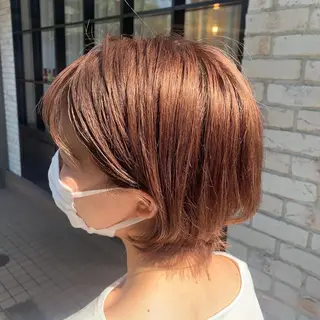 ショート カラー lieto所属・溝口 奈穂のヘアスタイル