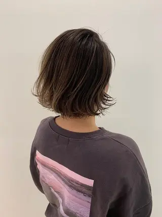 ミディアム カラー パーマ 西藤 葵のマツエク・マツパデザイン