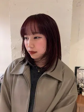 ミディアム カラー drop /Hiroto✩.*のヘアスタイル