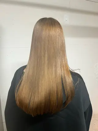 ロング カラー 🩵似合わせカット SEIRA🩵のヘアスタイル