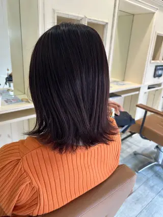 カラー 八木 風歌のヘアスタイル