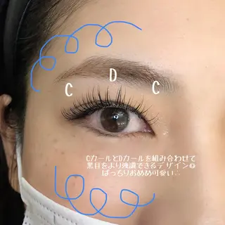 マツエク・マツパ Lino. SONOKOのマツエク・マツパデザイン