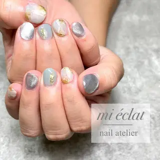 ネイル mi éclat ミ　エクラのネイルデザイン