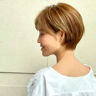 ショート 資生堂サロン&スパ大阪所属・黒田恵里香ショート カットモデル募集中のヘアスタイル