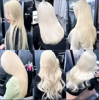 ロング カラー 梅田/韓国ヘア/ エクステ🤖ヒナのヘアスタイル