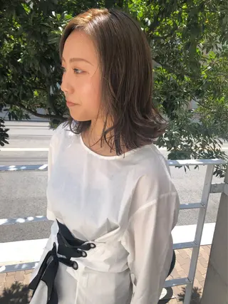 ミディアム メンズ特化美容師 ハスイルイのヘアスタイル