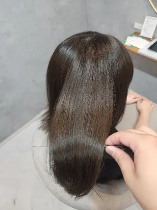 セミロング 小松 航大のヘアスタイル