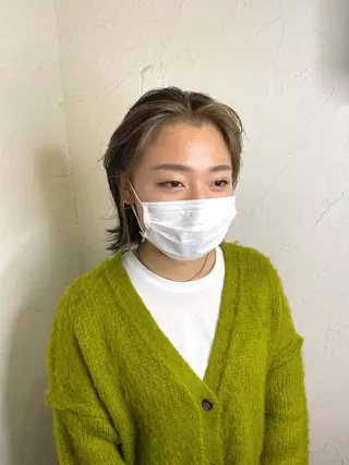 ミディアム カラー 韓国ヘア🫧艶カラー 🫧髪質改善/オオヤのヘアスタイル