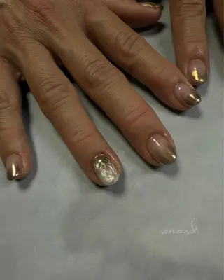 ショート renard nailのネイルデザイン