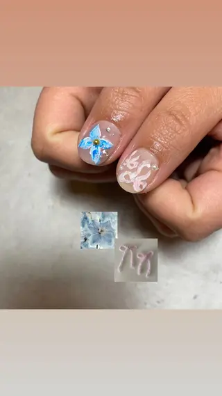 ネイル RooM tani /個性派ニュアンスのネイルデザイン