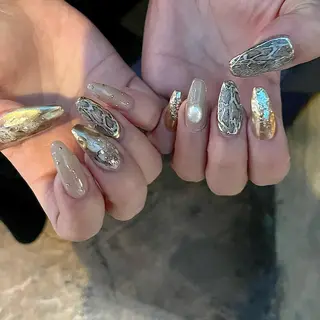 ネイル Allure小山店 後藤文香のネイルデザイン