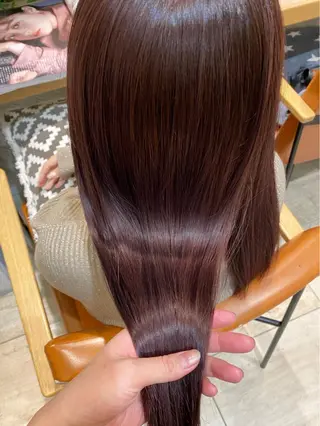 カラー ゆるふわパーマ🌼 アレンジ🌼リョウカのヘアスタイル