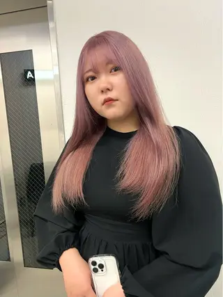 ロング 暖色カラー/レイヤー カット☁️MEI☁️のヘアスタイル