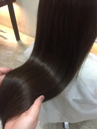 ロング 韓国×巻ける髪質改善 💍maki💍のヘアスタイル