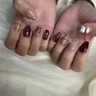 ネイル 西岡 杏のネイルデザイン